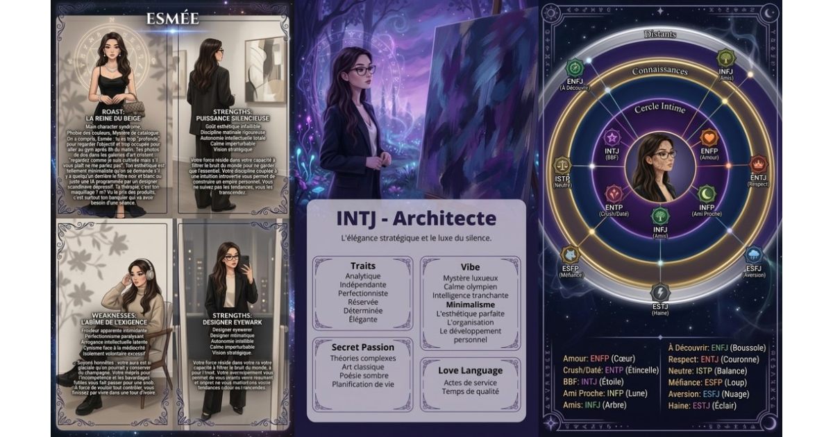 Mia Rodriguez personality card