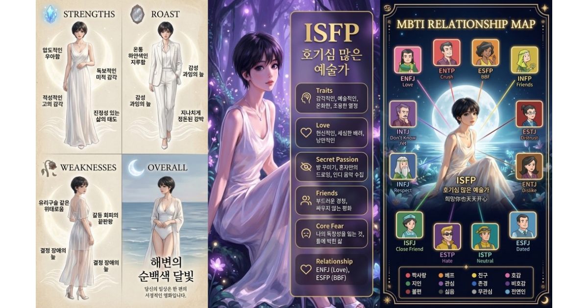 Su-yeon (์์ฐ) personality card